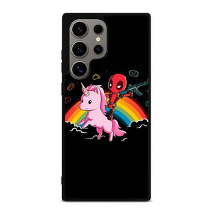 DEADPOOL AND UNICORN CUTE Samsung Galaxy S24 Ultra Case Cover