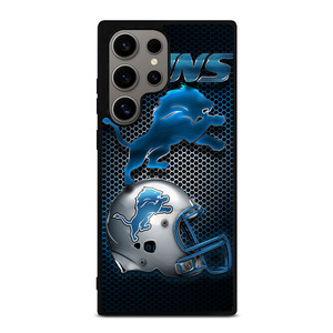 DETROIT LIONS LOGO HELMET Samsung Galaxy S24 Ultra Case Cover