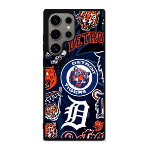 DETROIT TIGERS BASEBALL COLLAGE Samsung Galaxy S24 Ultra Case Cover