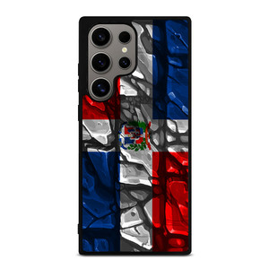 DOMINICAN REPUBLIC FLAG Samsung Galaxy S24 Ultra Case Cover DOMINICAN REPUBLIC FLAG Samsung Galaxy S24 Ultra Case Cover