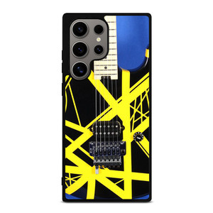 EDDIE VAN HALEN GUITAR YELLOW Samsung Galaxy S24 Ultra Case Cover