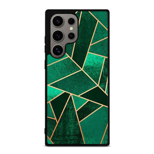 EMERALD AND COPPER GEOMETRIC PATTERN Samsung Galaxy S24 Ultra Case Cover EMERALD AND COPPER GEOMETRIC PATTERN Samsung Galaxy S24 Ultra Case Cover