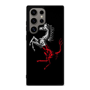 FERRARI LOGO CHROME HORSE Samsung Galaxy S24 Ultra Case Cover FERRARI LOGO CHROME HORSE Samsung Galaxy S24 Ultra Case Cover
