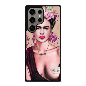 FRIDA KAHLO ART FACE Samsung Galaxy S24 Ultra Case Cover FRIDA KAHLO ART FACE Samsung Galaxy S24 Ultra Case Cover