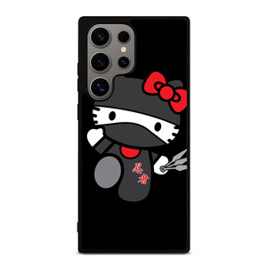 HELLO KITTY NINJA BLACK Samsung Galaxy S24 Ultra Case Cover