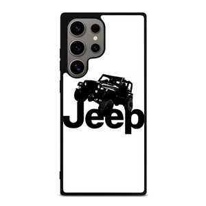 JEEP BLACK LOGO Samsung Galaxy S24 Ultra Case Cover