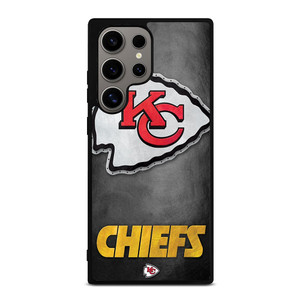 KANSAS CITY CHIEFS METAL LOGO Samsung Galaxy S24 Ultra Case Cover KANSAS CITY CHIEFS METAL LOGO Samsung Galaxy S24 Ultra Case Cover