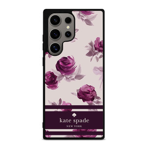 KATE SPADE FLORAL PURPLE Samsung Galaxy S24 Ultra Case Cover
