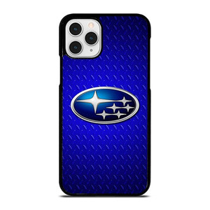 SUBARU BLUE METAL LOGO iPhone 11 Pro Case Cover