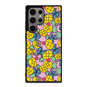LILO AND STITCH PINEAPPLE PATTERN Samsung Galaxy S24 Ultra Case Cover