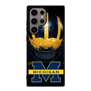 MICHIGAN WOLVERINES HELMET Samsung Galaxy S24 Ultra Case Cover MICHIGAN WOLVERINES HELMET Samsung Galaxy S24 Ultra Case Cover