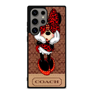 MINNIE MOUSE COACH 2 Samsung Galaxy S24 Ultra Case Cover