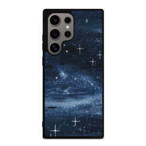 NAVY BLUE STAR FABRIC TEXTURE Samsung Galaxy S24 Ultra Case Cover NAVY BLUE STAR FABRIC TEXTURE Samsung Galaxy S24 Ultra Case Cover