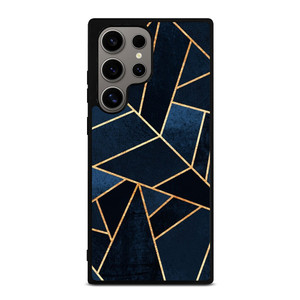 NAVY STONE CERAMIC ABSTRACT Samsung Galaxy S24 Ultra Case Cover NAVY STONE CERAMIC ABSTRACT Samsung Galaxy S24 Ultra Case Cover
