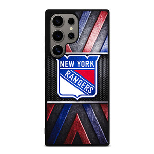 NEW YORK RANGERS NHL METAL LOGO Samsung Galaxy S24 Ultra Case Cover
