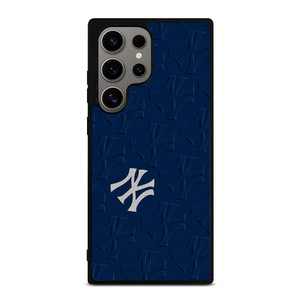 NEW YORK YANKEES ICON LOGO BASEBALL BLUE Samsung Galaxy S24 Ultra Case Cover