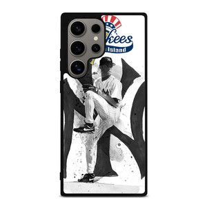 NEW YORK YANKEES MLB ART Samsung Galaxy S24 Ultra Case Cover