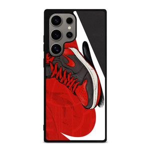 NIKE AIR JORDAN SHOES RED Samsung Galaxy S24 Ultra Case Cover NIKE AIR JORDAN SHOES RED Samsung Galaxy S24 Ultra Case Cover