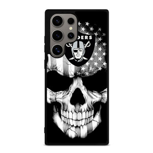 OAKLAND RAIDERS SKULL Samsung Galaxy S24 Ultra Case Cover