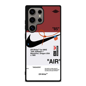 OFF WHITE NIKE AIR JORDAN SNEAKERS Samsung Galaxy S24 Ultra Case Cover