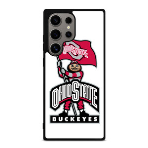 OHIO STATE BUCKEYES LOGO FOOTBALL MASKOT Samsung Galaxy S24 Ultra Case Cover
