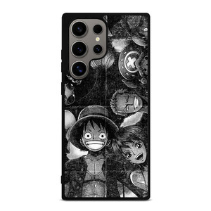 ONE PIECE BLACK WHITE GRUNGE ALL Samsung Galaxy S24 Ultra Case Cover