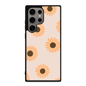PASTEL SUNFLOWER PATTERN Samsung Galaxy S24 Ultra Case Cover