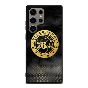 PHILADELPHIA 76ERS GOLD LOGO Samsung Galaxy S24 Ultra Case Cover