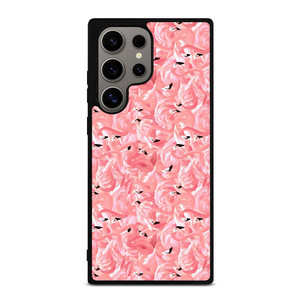 PINK FLAMINGO PATTERN Samsung Galaxy S24 Ultra Case Cover PINK FLAMINGO PATTERN Samsung Galaxy S24 Ultra Case Cover