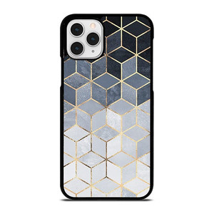 SOFT BLUE GRADIENT CUBES iPhone 11 Pro Case Cover