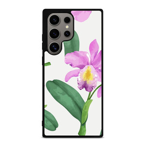 PURPLE ORCHID FLOWER PAINTING Samsung Galaxy S24 Ultra Case Cover PURPLE ORCHID FLOWER PAINTING Samsung Galaxy S24 Ultra Case Cover