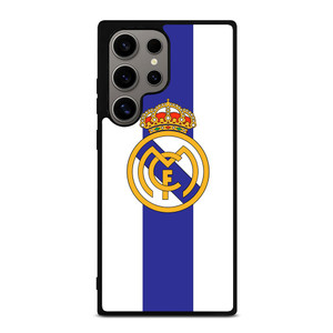 REAL MADRID FOOTBALL LOGO Samsung Galaxy S24 Ultra Case Cover REAL MADRID FOOTBALL LOGO Samsung Galaxy S24 Ultra Case Cover