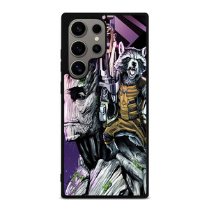 ROCKET RACCOON AND GROOT MARVEL Samsung Galaxy S24 Ultra Case Cover