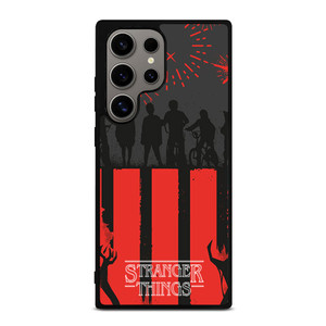 STRANGER THINGS SILHOUETTE Samsung Galaxy S24 Ultra Case Cover STRANGER THINGS SILHOUETTE Samsung Galaxy S24 Ultra Case Cover