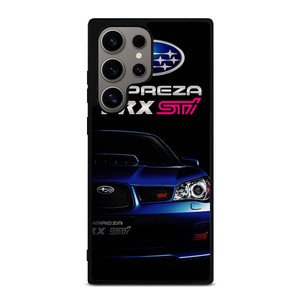 SUBARU IMPREZA WRX STI BLUE CAR Samsung Galaxy S24 Ultra Case Cover SUBARU IMPREZA WRX STI BLUE CAR Samsung Galaxy S24 Ultra Case Cover
