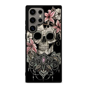 SUGAR SKULL FLOWER Samsung Galaxy S24 Ultra Case Cover SUGAR SKULL FLOWER Samsung Galaxy S24 Ultra Case Cover