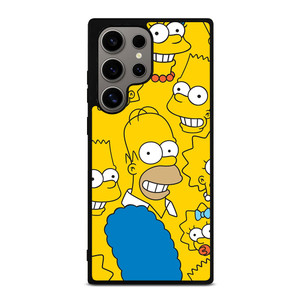 THE SIMPSONS CARTOON COLLAGE Samsung Galaxy S24 Ultra Case Cover