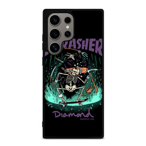 THRASHER DIAMOND SUPPLY CO Samsung Galaxy S24 Ultra Case Cover THRASHER DIAMOND SUPPLY CO Samsung Galaxy S24 Ultra Case Cover