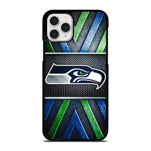SEATTLE SEAHAWKS METAL LOGO iPhone 11 Pro Case Cover