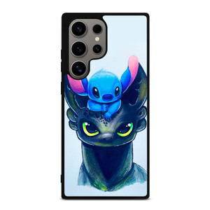 TOOTHLESS AND STITCH ART Samsung Galaxy S24 Ultra Case Cover