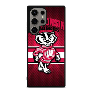 WISCONSIN BADGER FOOTBALL LOGO 2 Samsung Galaxy S24 Ultra Case Cover