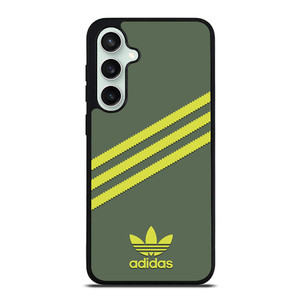 ADIDAS ORIGINALS STRIPES GREEN YELLOW Samsung Galaxy S23 FE Case Cover