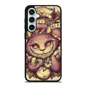 ALICE IN WONDERLAND CHESHIRE CAT ART Samsung Galaxy S23 FE Case Cover