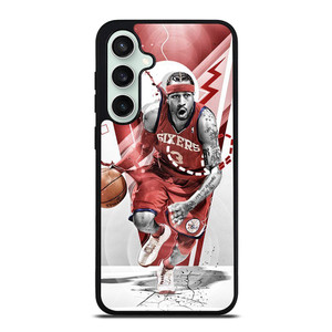 ALLEN IVERSON SIXERS BASKETBALL Samsung Galaxy S23 FE Case Cover