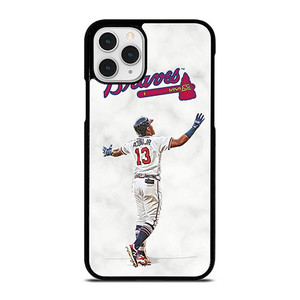 RONALD ACUNA JR MARBLE ATLANTA BRAVES iPhone 11 Pro Case Cover