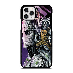 ROCKET RACCOON AND GROOT MARVEL iPhone 11 Pro Case Cover