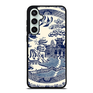 CHINESE BLUE ART Samsung Galaxy S23 FE Case Cover