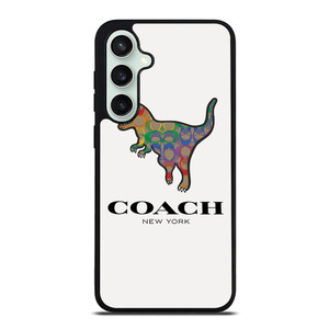 COACH NEW YORK DINOSAUR Samsung Galaxy S23 FE Case Cover COACH NEW YORK DINOSAUR Samsung Galaxy S23 FE Case Cover