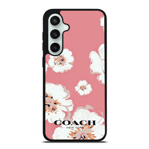 COACH NEW YORK PINK FLOWER Samsung Galaxy S23 FE Case Cover COACH NEW YORK PINK FLOWER Samsung Galaxy S23 FE Case Cover