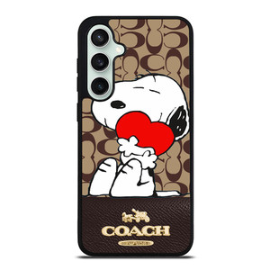 COACH NEW YORK SNOOPY Samsung Galaxy S23 FE Case Cover
